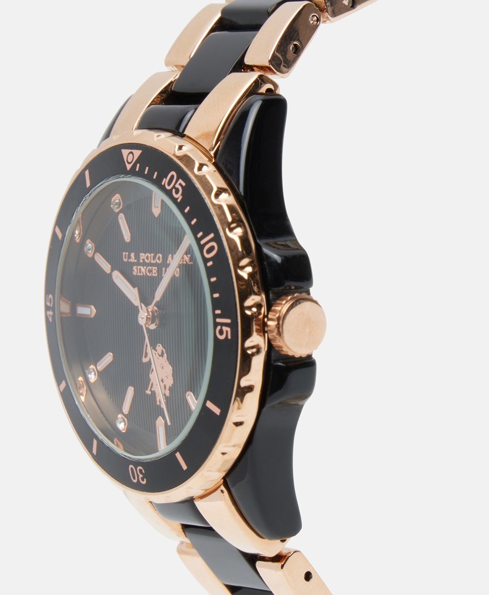 U.S. Polo Assn. hodinky Růžově zlatá 2