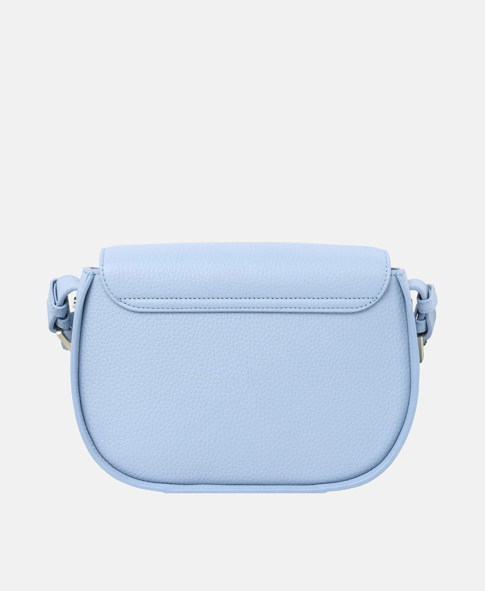 Aigner Kožená messenger taška Modrá 4