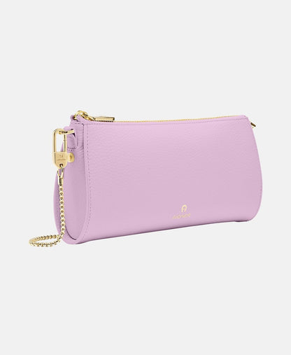 Aigner Kožená messenger taška Starorůžová 3