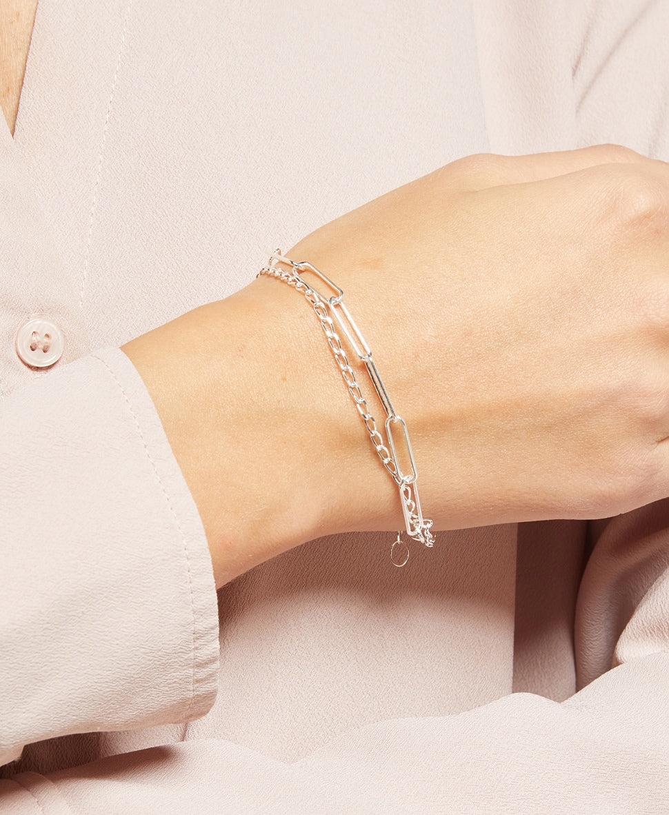 Lawrence Grey Jewelry náramek Stříbrná 3