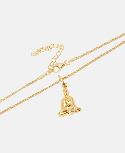 Lawrence Grey Jewelry řetízek s přívěskem Zlatá 2