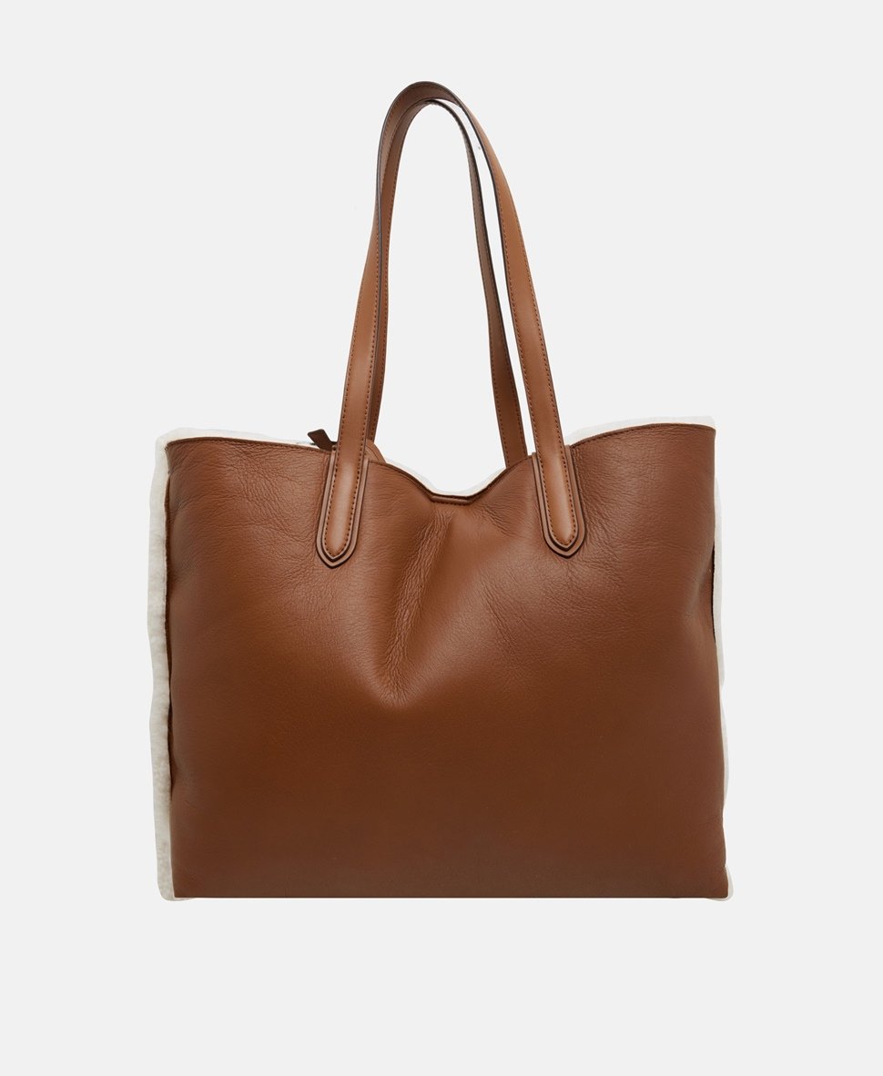 Michael Michael Kors kožená kabelka tote Jěmně béžová 4