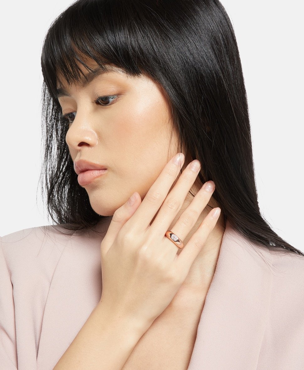 Lawrence Grey Jewelry prsten Růžově zlatá 3