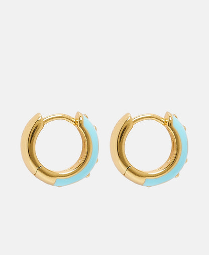 Lawrence Grey Jewelry Obručové náušnice Zlatá 2