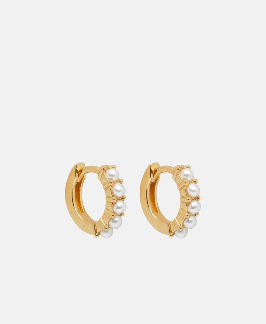 Lawrence Grey Jewelry Obručové náušnice Zlatá 1