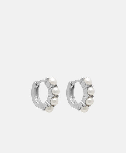 Lawrence Grey Jewelry Obručové náušnice Stříbrná 1