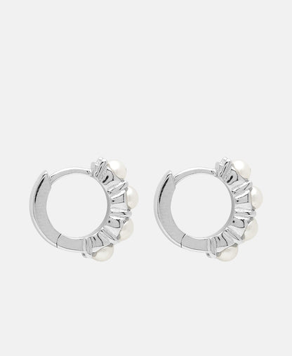 Lawrence Grey Jewelry Obručové náušnice Stříbrná 2