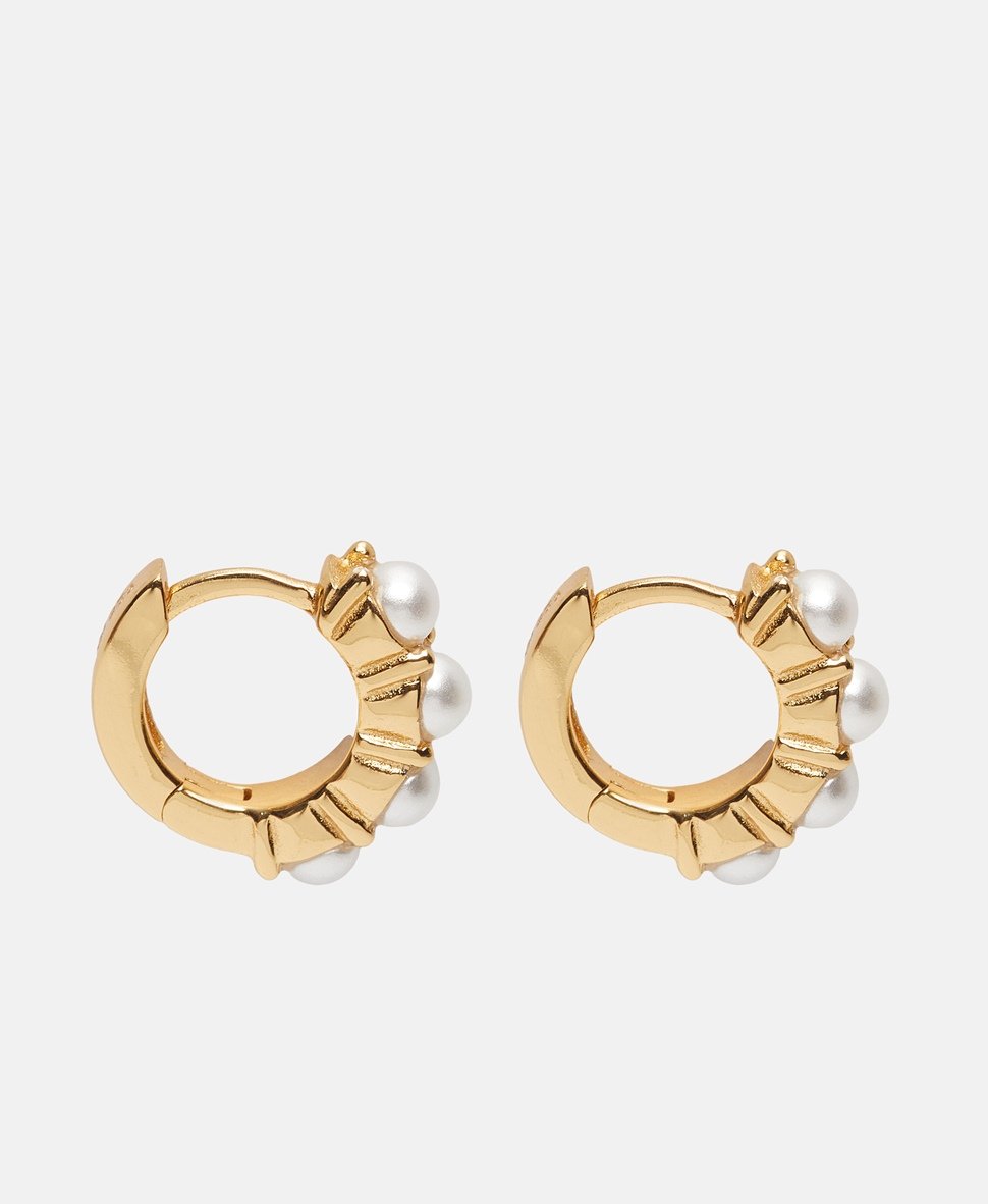 Lawrence Grey Jewelry Obručové náušnice Zlatá 2
