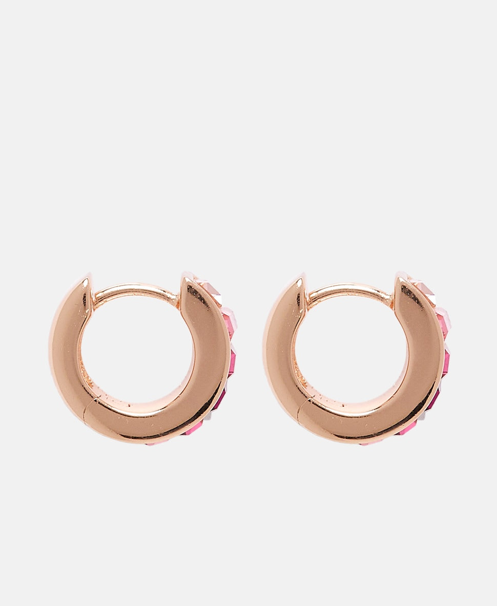 Lawrence Grey Jewelry Obručové náušnice Růžově zlatá 2