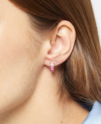 Lawrence Grey Jewelry Obručové náušnice Růžově zlatá 3