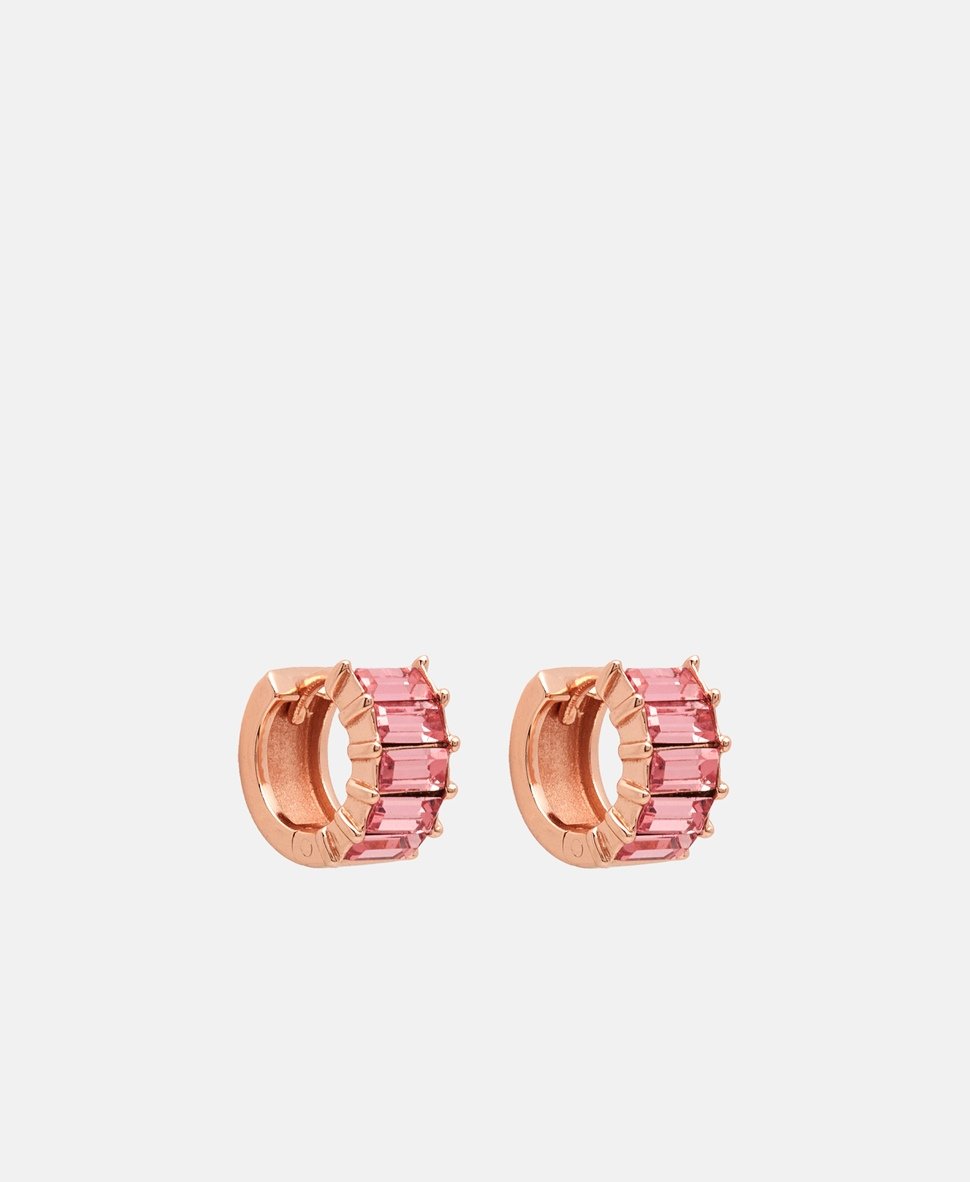 Lawrence Grey Jewelry Obručové náušnice Růžově zlatá 1