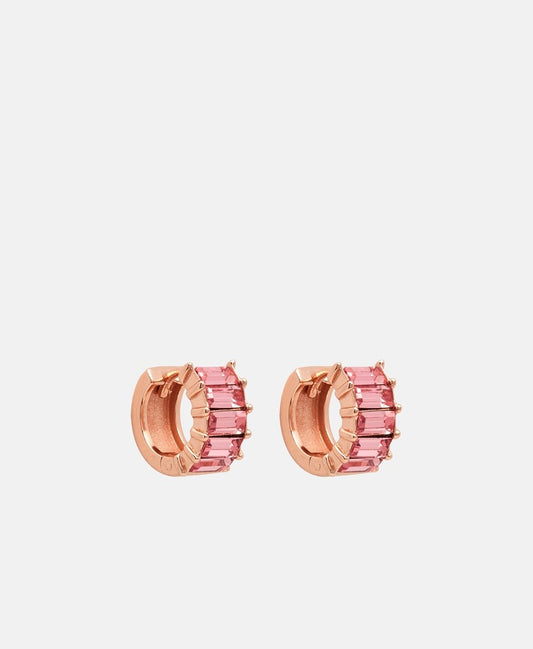 Lawrence Grey Jewelry Obručové náušnice Růžově zlatá 1