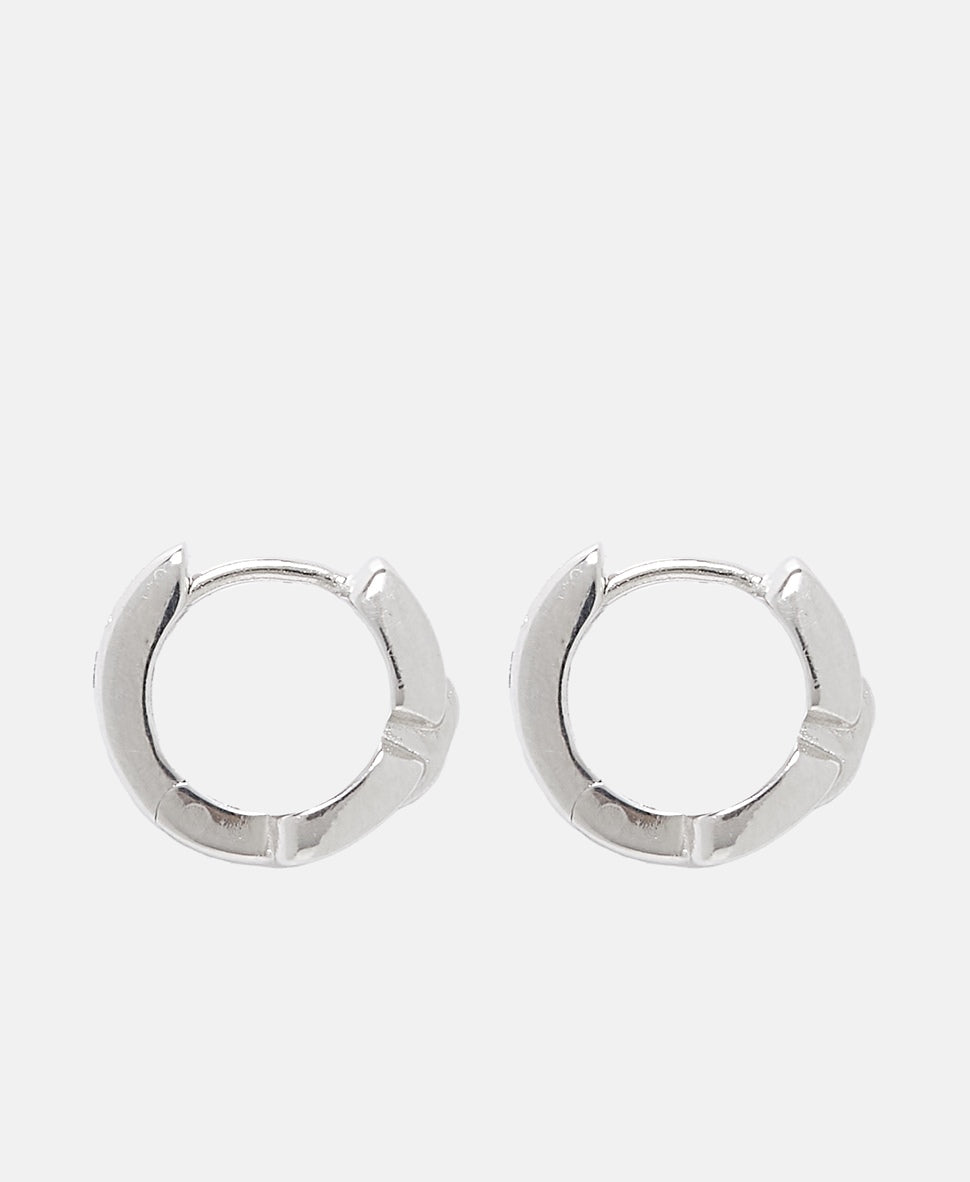 Lawrence Grey Jewelry Obručové náušnice Stříbrná 2