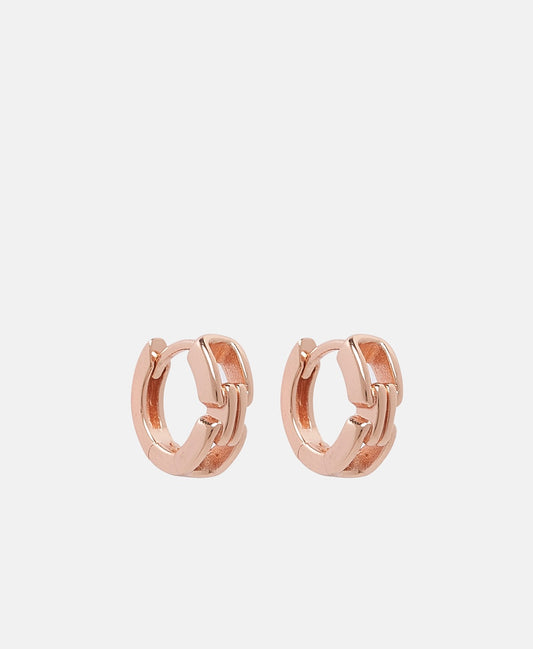 Lawrence Grey Jewelry Obručové náušnice Růžově zlatá 1