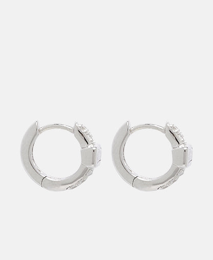 Lawrence Grey Jewelry Obručové náušnice Stříbrná 2