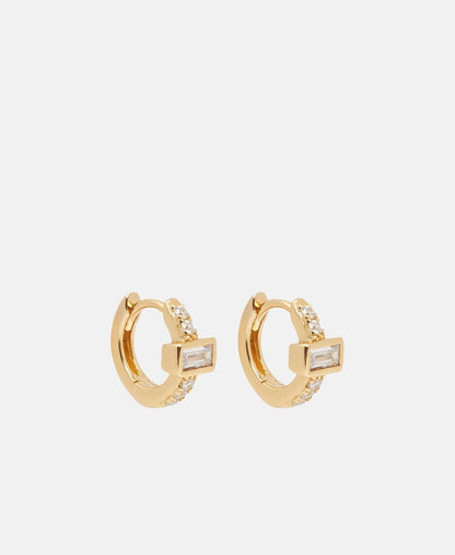 Lawrence Grey Jewelry Obručové náušnice Zlatá 1
