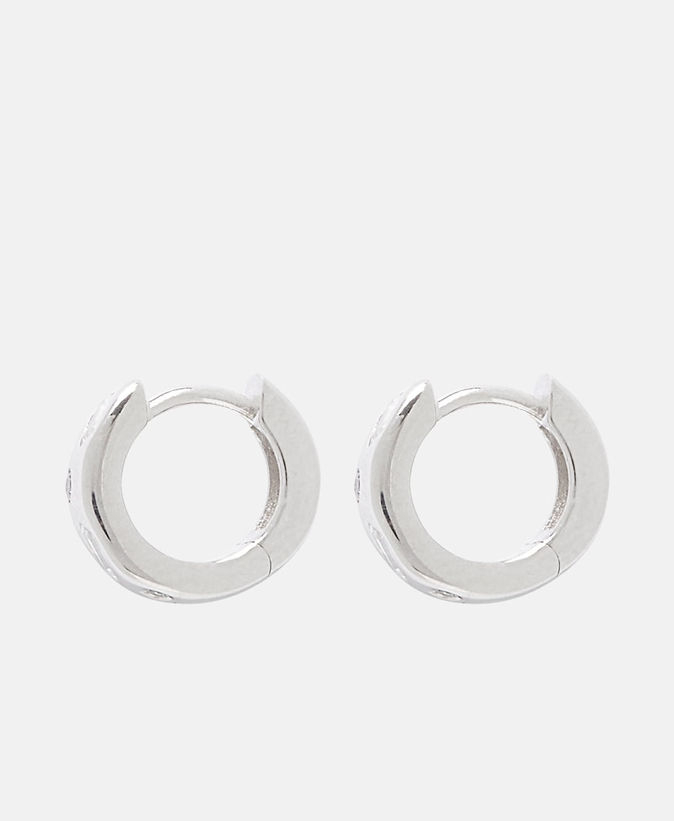 Lawrence Grey Jewelry Obručové náušnice Stříbrná 2