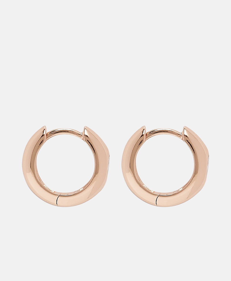 Lawrence Grey Jewelry Obručové náušnice Růžově zlatá 2