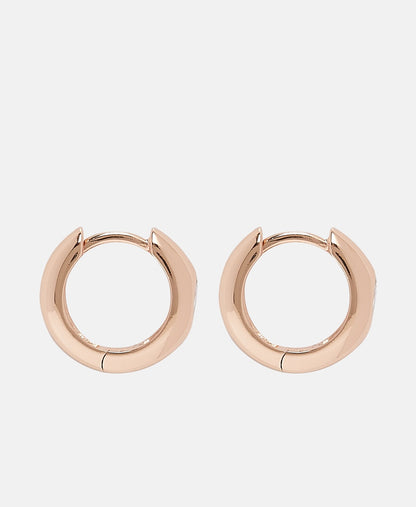Lawrence Grey Jewelry Obručové náušnice Růžově zlatá 2