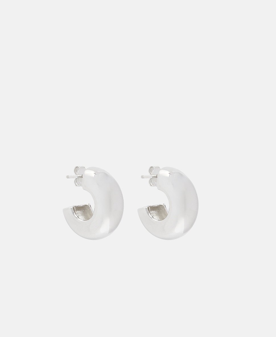 Lawrence Grey Jewelry Obručové náušnice Stříbrná 1