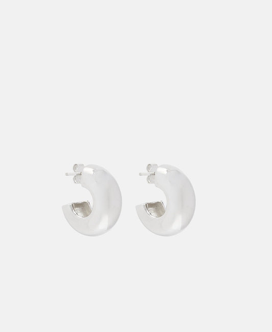 Lawrence Grey Jewelry Obručové náušnice Stříbrná 1