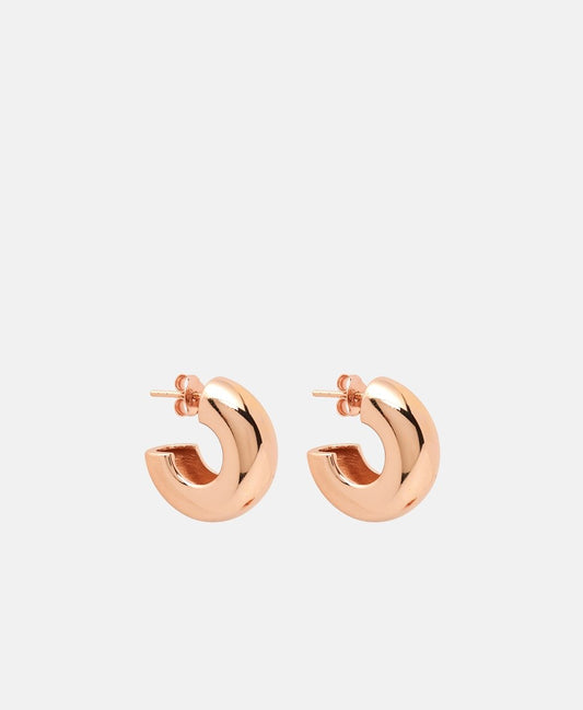 Lawrence Grey Jewelry Obručové náušnice Růžově zlatá 1