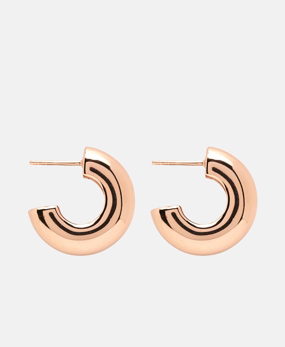 Lawrence Grey Jewelry Obručové náušnice Růžově zlatá 2