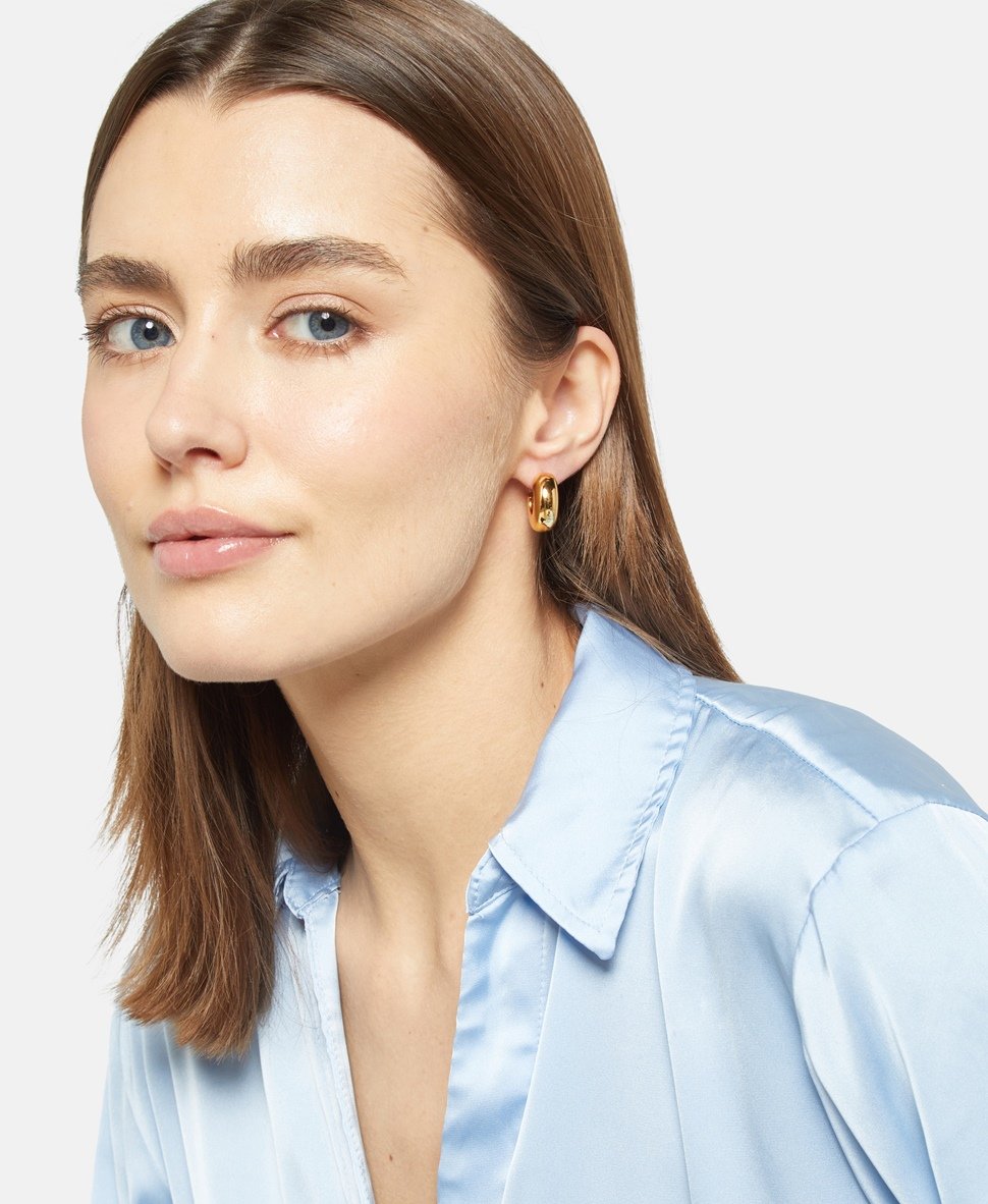 Lawrence Grey Jewelry Obručové náušnice Zlatá 3
