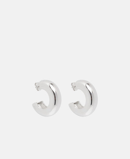 Lawrence Grey Jewelry Obručové náušnice Stříbrná 1