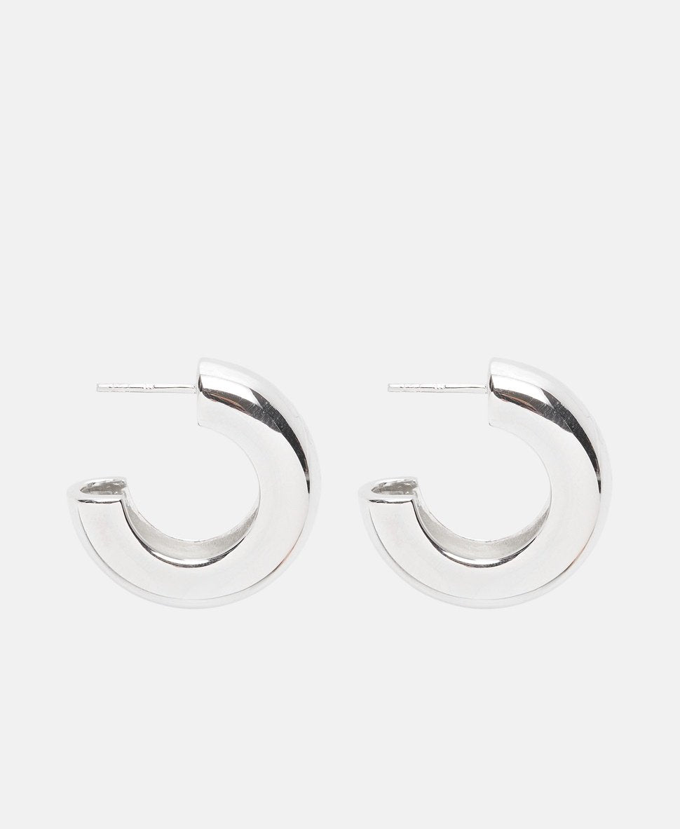 Lawrence Grey Jewelry Obručové náušnice Stříbrná 2