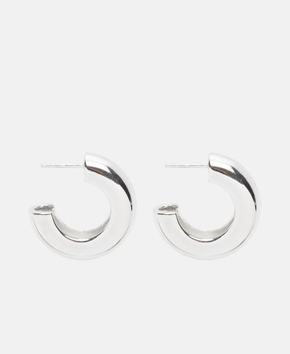 Lawrence Grey Jewelry Obručové náušnice Stříbrná 2