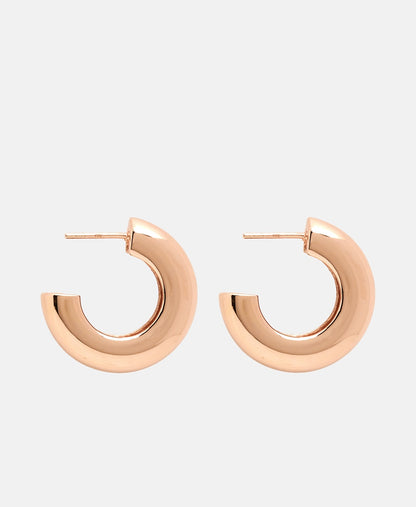 Lawrence Grey Jewelry Obručové náušnice Růžově zlatá 2