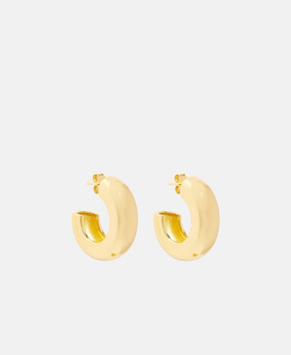 Lawrence Grey Jewelry Obručové náušnice Zlatá 1