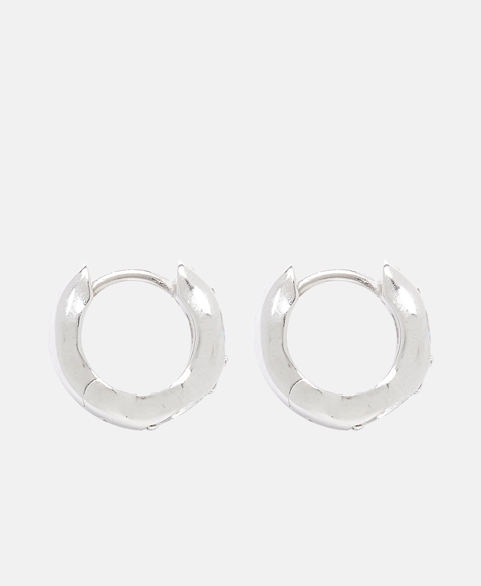 Lawrence Grey Jewelry Obručové náušnice Stříbrná 2