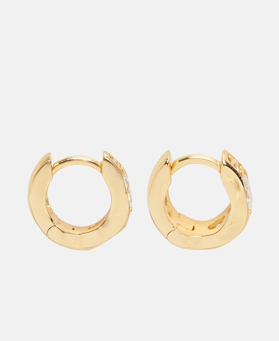 Lawrence Grey Jewelry Obručové náušnice Zlatá 2