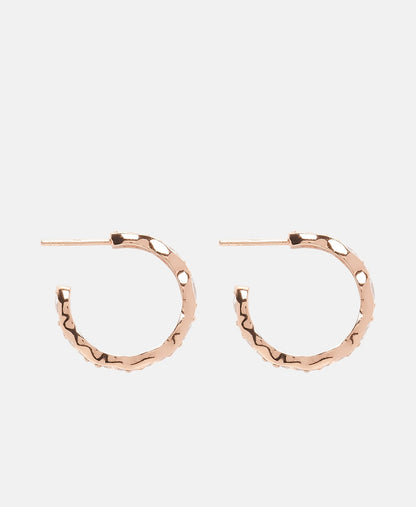 Lawrence Grey Jewelry Obručové náušnice Růžově zlatá 2