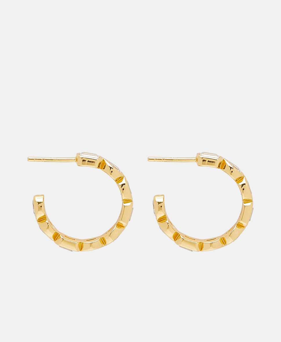 Lawrence Grey Jewelry Obručové náušnice Zlatá 2