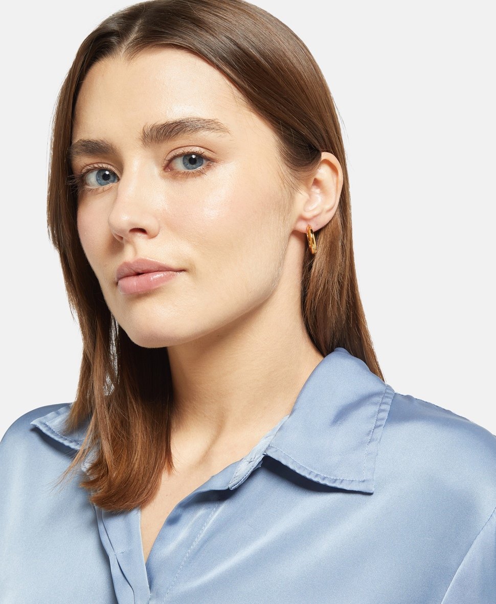 Lawrence Grey Jewelry Obručové náušnice Zlatá 3