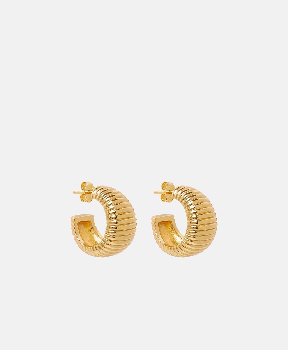 Lawrence Grey Jewelry Obručové náušnice Zlatá 1