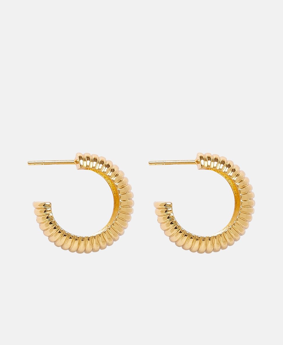 Lawrence Grey Jewelry Obručové náušnice Zlatá 2