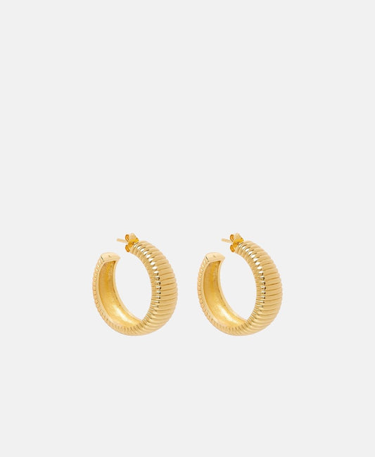 Lawrence Grey Jewelry Obručové náušnice Zlatá 1