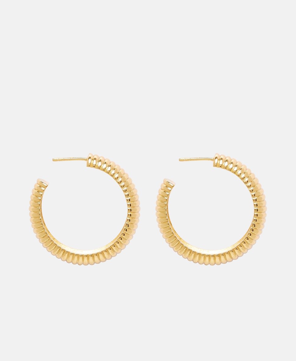 Lawrence Grey Jewelry Obručové náušnice Zlatá 2