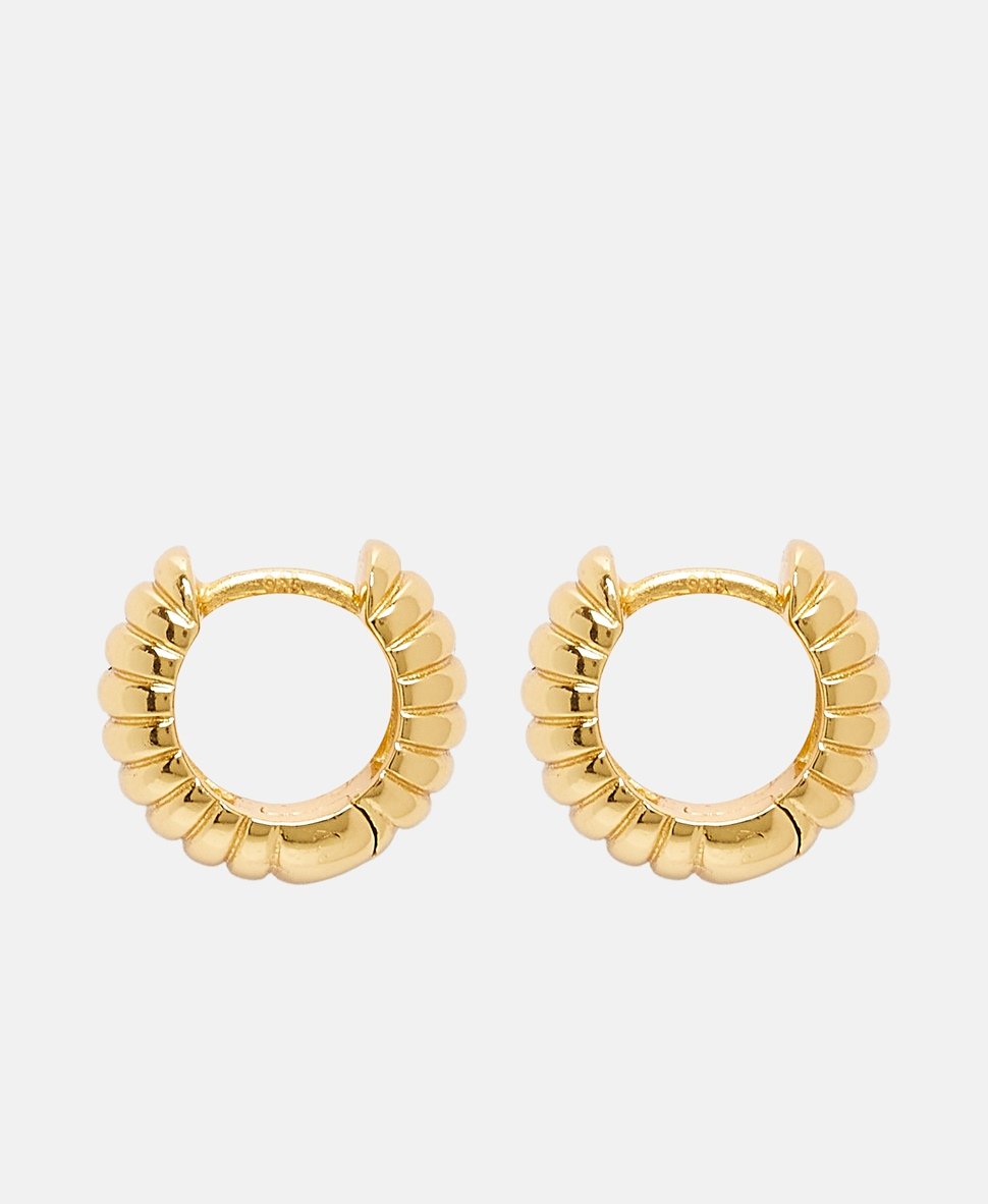 Lawrence Grey Jewelry Obručové náušnice Zlatá 2