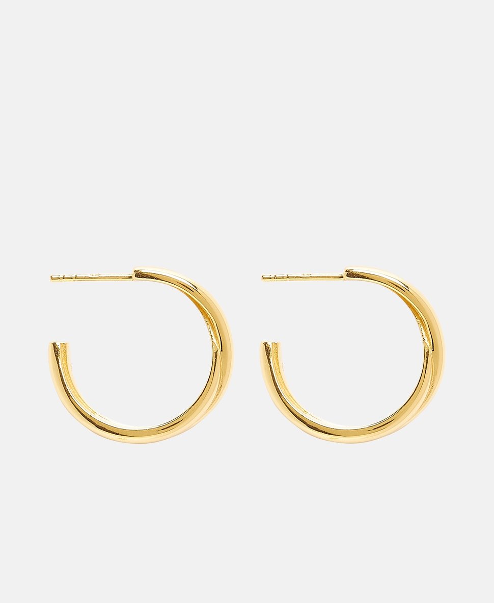 Lawrence Grey Jewelry Obručové náušnice Zlatá 2