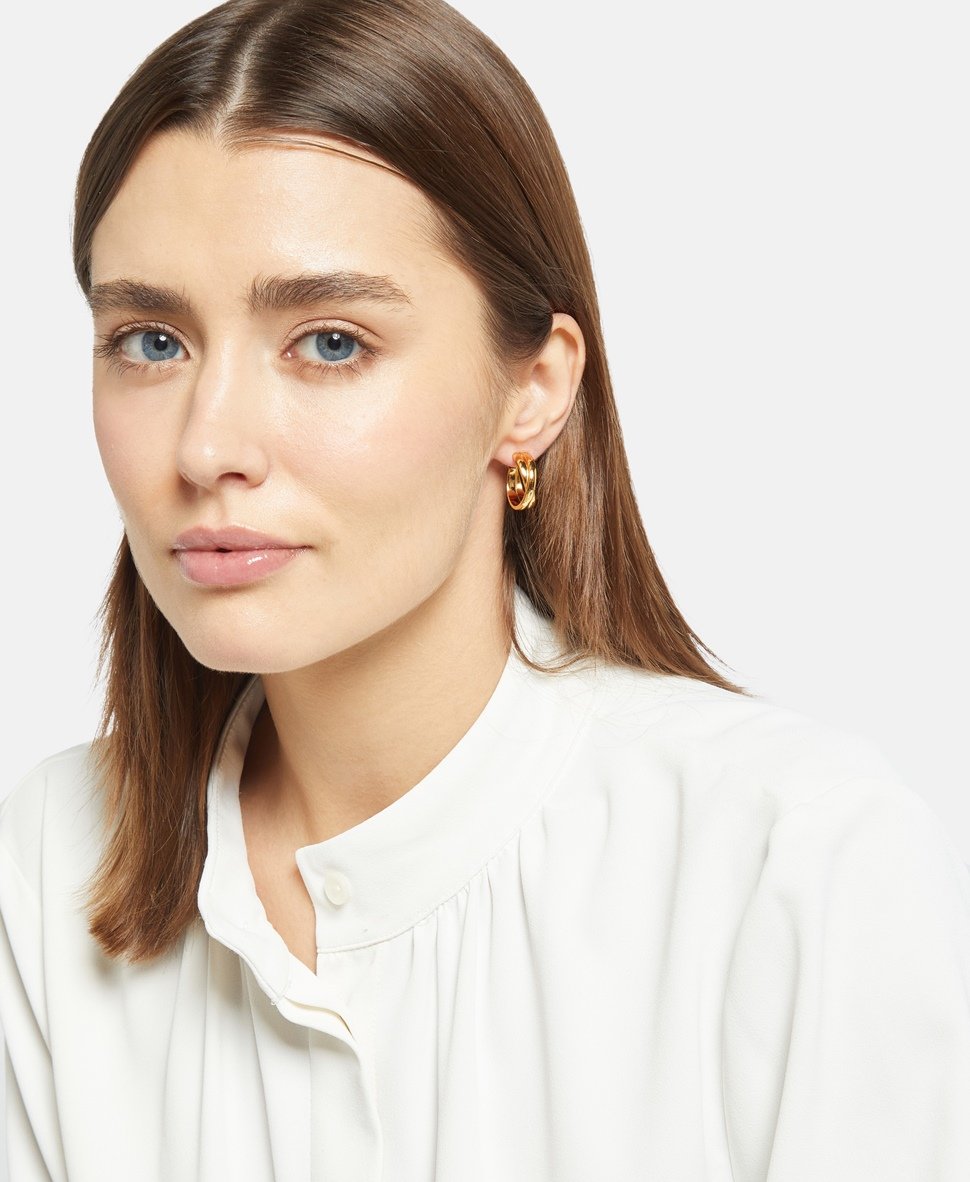 Lawrence Grey Jewelry Obručové náušnice Zlatá 3