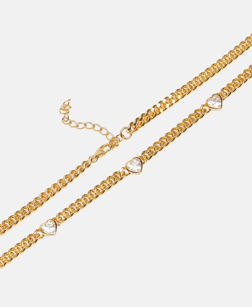 Lawrence Grey Jewelry řetízek s přívěskem Zlatá 2