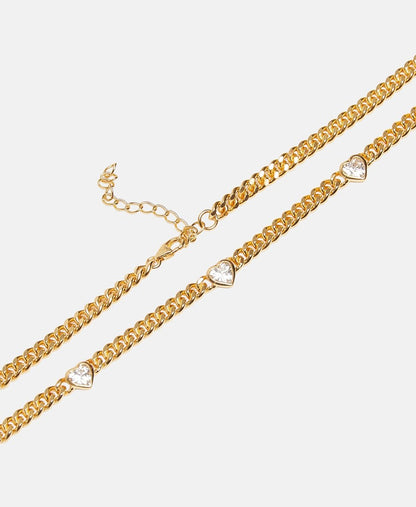 Lawrence Grey Jewelry řetízek s přívěskem Zlatá 2
