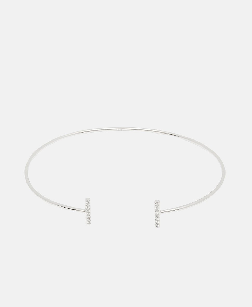 Lawrence Grey Jewelry otevřený náramek Stříbrná 1