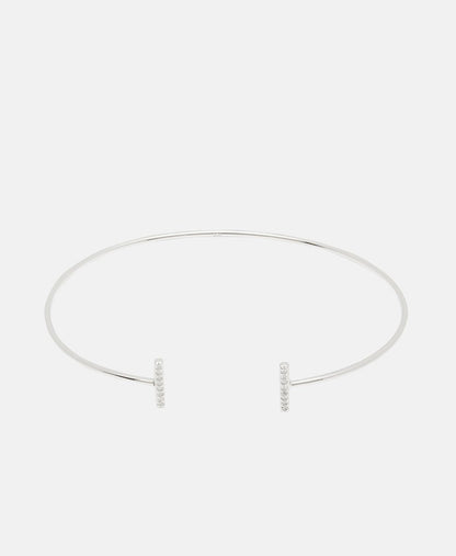 Lawrence Grey Jewelry otevřený náramek Stříbrná 1