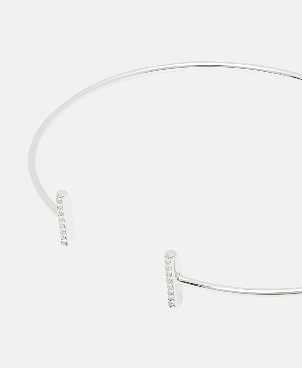 Lawrence Grey Jewelry otevřený náramek Stříbrná 2